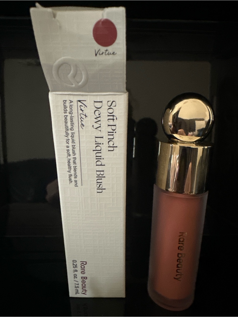 Rare Beauty Soft Pinch Dewy Liquid Blush - Peachy Rose